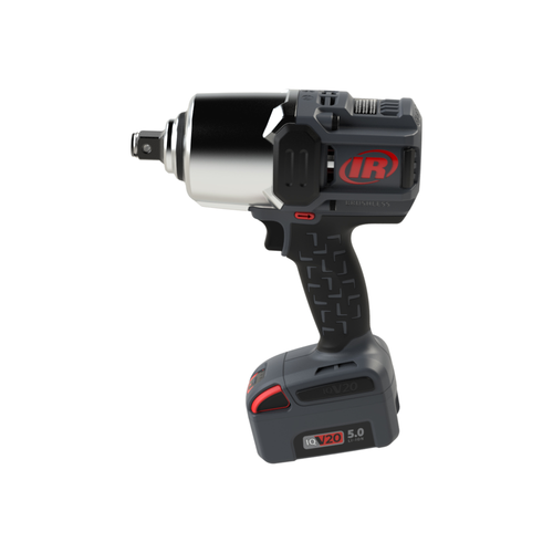 Ingersoll Rand W8191 IQV20 High Torque Cordless Impact Wrench | 1350 RPM | 2000 (ft-lbs) Breakaway Torque | 1" Square Drive