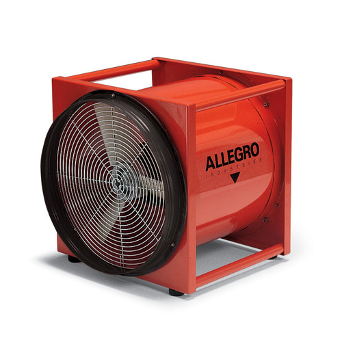 Allegro 9525-50EXE 20" Axial Explosion-Proof High Output Metal Blower | 1.5 HP | 115V-230V AC