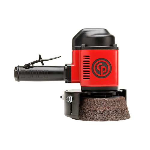 Chicago Pneumatic CP3340-SALAVET Pneumatic Vertical Grinder | CP3340 Series | 4.56 HP | 6000 RPM | 6" Max Wheel Capacity | 5/8-11" UNC Thread Size