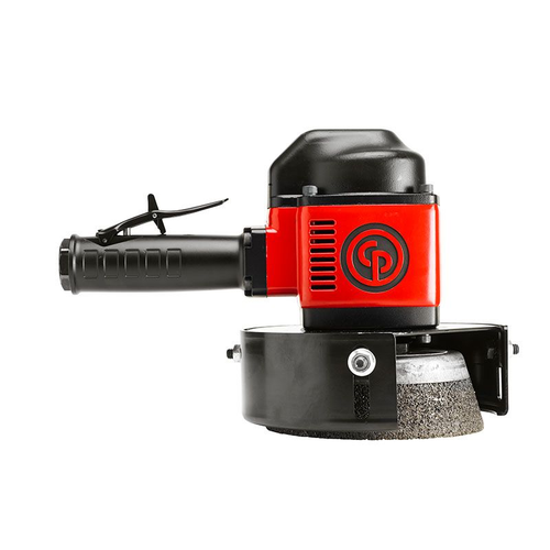 Chicago Pneumatic CP3330-SALAVET Pneumatic Vertical Grinder | CP3330 Series | 3.75 HP | 6000 RPM | 6" Max Wheel Capacity | 5/8-11" UNC Thread Size