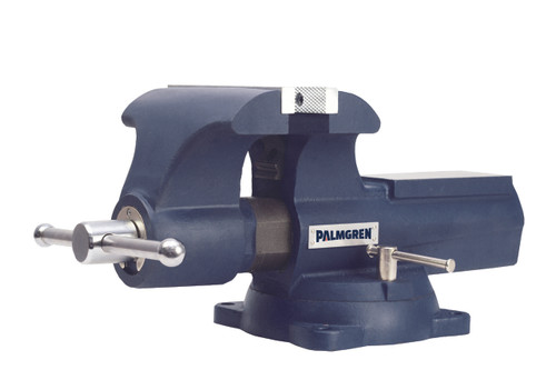 Palmgren 9629756 6.5" Combination Bench and Pipe Vise | 8.5" Jaw Opening | 1/4" - 3-1/2" Pipe Jaw Capacity | Steel