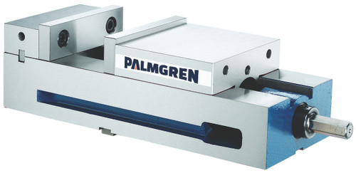 Palmgren 9626600 Dual Force CNC Machine Vise | 4" Jaw Width | 5" Jaw Opening | 1.575" Throat Capacity