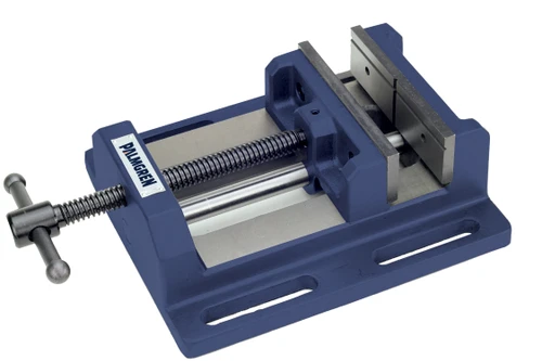 Palmgren 9612303 Low Profile Drill Press Vise | 3" Jaw Width | 3" Jaw Opening | 1-1/8" Throat Capacity