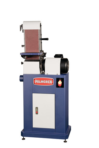 Palmgren 9682418 Belt Finishing Machine | 6" x 48" Belt Size | 2258 SFPM | 1/2 HP