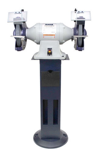Palmgren 9682086 Bench Grinder and Pedestal Stand Combo | 10" Wheel Diameter | 3450 RPM | 1" Arbor Hole