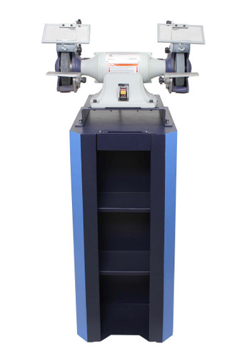 Palmgren 9682070 Bench Grinder and Dust Collector Stand Combo | 6" Wheel Diameter | 2-3/8" Port Size | 1/2 HP