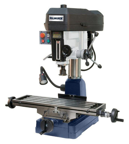 Palmgren 9680113 Mill and Drill Machine | 1-1/2' HP | 150 - 3,000 RPM | 16" Swing