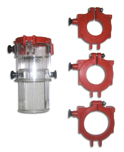Palmgren 9615025 2 1/8" Max Drill Press Guard | 4-1/2" Min. Stroke