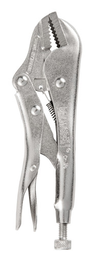 Palmgren 70700 Straight Jaw Locking Plier | 7" Max Open Capacity | 1-1/2" Jaw Opening | 1/2" Jaw Width