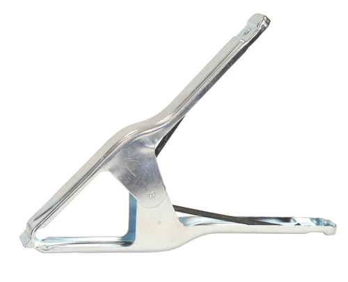 Palmgren 64024 Spring Clamp Without Rubber Tips | 4" Max Open Capacity | 1-1/4" Jaw Width | 19/64" Mounting Hole