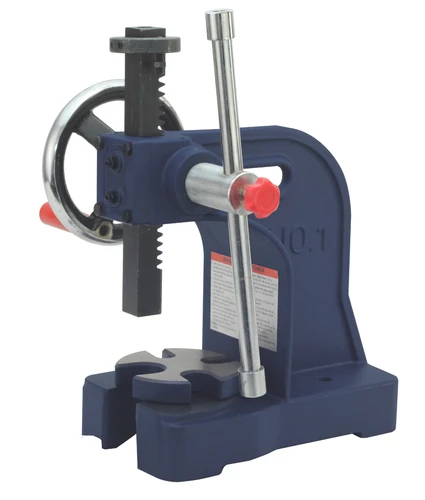 Palmgren 9661101 1 Ton Arbor Press | 4" Throat Capacity | 8" Swing | 4-3/8" Anvil Diameter