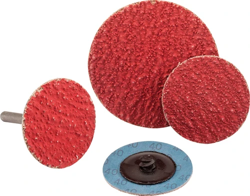 United Abrasives 50923 Sait-Lok Laminated Disc | 2" Diameter | 9S Ceramic Aluminum Oxide 50 Grit | Sold by Pack of 100