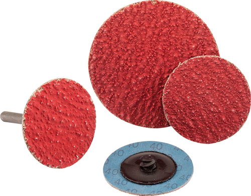 United Abrasives 50933 Sait-Lok Laminated Disc | 3" Diameter | 9S Ceramic Aluminum Oxide 50 Grit | Sold by Pack of 50