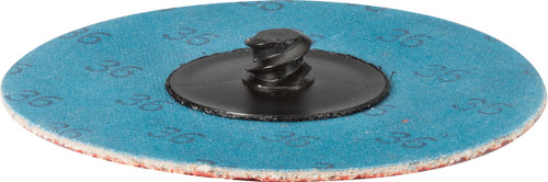 United Abrasives 55282 Sait-Lok-R Laminated Disc | 3" Diameter | Z - Zirconium 80 Grit | Sold by Pack of 50