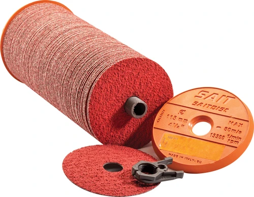 United Abrasives 58319 Premium Performance Fiber Disc | 7" Diameter | 7/8" Arbor Hole | 9.3 Power Max Ceramic 36 Grit | Sold by Pack of 150