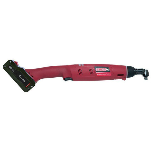 Desoutter ELS7-880-A  E-LIT Battery Clutch Angle Head Tool | 400-880 RPM | 22-62 (in-lbs) Torque Range | 1/4" Hex Drive | Trigger Start