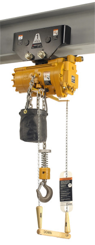 Ingersoll Rand ML500KR-3HAR35-R13 MLK Series Air Chain Hoist | 1/2 Ton Capacity | 35 ft Lift | 13 ft Drop | Bronze Snap Hook | 2 Motor Pendent Control