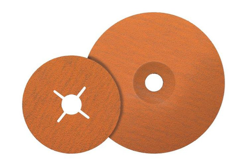 Walter Surface Technologies 15X505B COOLCUT XX Sanding Disc | 7/8" Arbor Hole | 5" Diameter | Ceramic 50 Grit | Sold by Box of 50