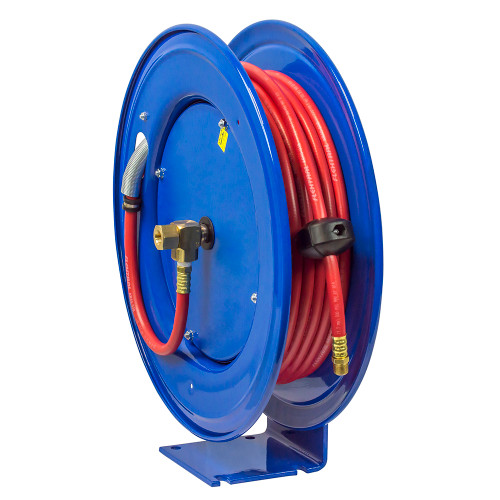 Coxreels E-LPL-350 Spring Rewind Enclosed Cabinet Hose Reel | E Series | 3/8" Hose Diameter | 50' Hose Length | 300 Max PSI | Less Hose