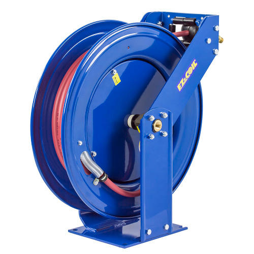 Coxreels EZ-TSHL-475 EZ Coil Spring Rewind Hose Reel | EZ-T Series | 1/2" Hose Diameter | 75' Hose Length | 300 Max PSI | Less Hose