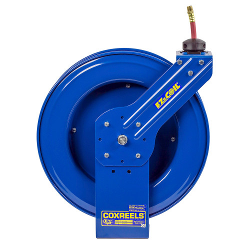 Coxreels EZ-SHL-350 EZ Coil Spring Rewind Hose Reel | EZ-SH Series | 3/8" Hose Diameter | 50' Hose Length | 300 Max PSI | Less Hose