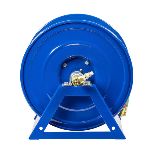 Coxreels 1275WL-3-350-C Dual Hose Hand Crank Welding Reel | 1275W Series | 3/8" Hose Diameter | 350' Hose Length | 200 Max PSI | Less Hose