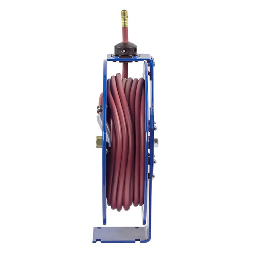Coxreels P-LPL-425-AL Spring Rewind Hose Reel | Alumi-Pro Series | 1/2" Hose Diameter | 25' Hose Length | 300 Max PSI | Less Hose