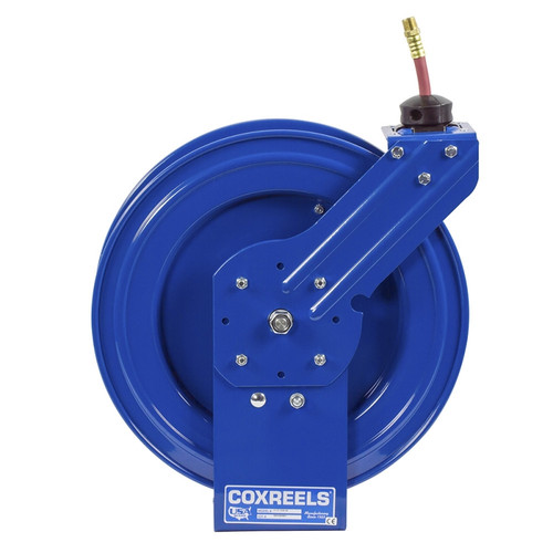Coxreels P-LPL-430-AL Spring Rewind Hose Reel | Alumi-Pro Series | 1/2" Hose Diameter | 30' Hose Length | 300 Max PSI | Less Hose