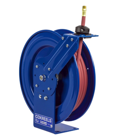 Coxreels P-LP-310 Low Pressure Spring Rewind Hose Reel | 3/8" Hose Diameter | 10' Hose Length | 300 PSI
