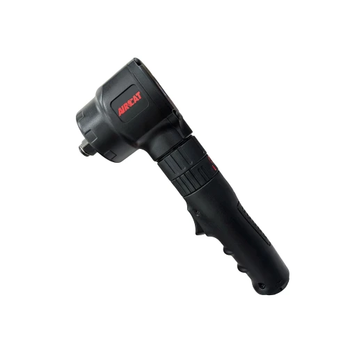 Aircat Pneumatic Tools 1070 Angle Impact Wrench | 500 (ft-lbs) Max Torque | 9700 RPM | 1/2" Square Drive