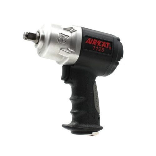 Aircat Pneumatic Tools 1125 Composite Impact Wrench | 1000 (ft-lbs) Max Torque | 8500 RPM | 1/2" Square Drive