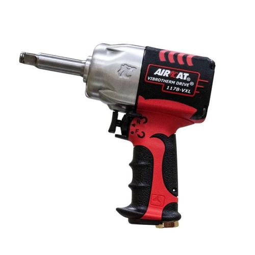 Aircat Pneumatic Tools 1178-VXL-2 Vibrotherm Drive Composite Impact Wrench With 2" Extended Anvil | 950 (ft-lbs) Max Torque | 7500 RPM | 1/2" Square Drive