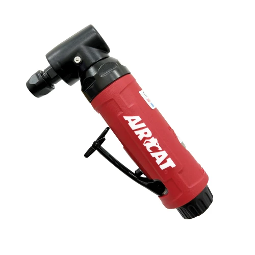 Aircat Pneumatic Tools 6245 Angle Die Grinder | 0.5 HP | 20000 RPM | 1/4" Collet Size | Rear Exhaust