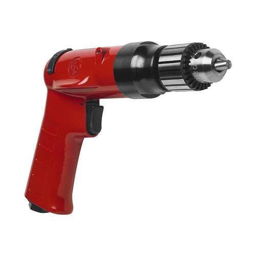 Chicago Pneumatic Reversible Pistol Grip Air Drill | CP1114R26 | 2600 RPM | 3/8" Chuck