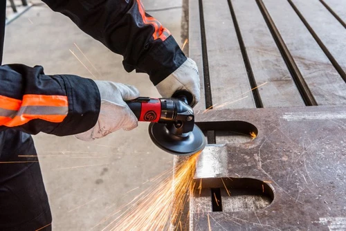 Chicago Pneumatic Air Angle Sander | CP3550-120AB | 12000 RPM | 5" Pad Size