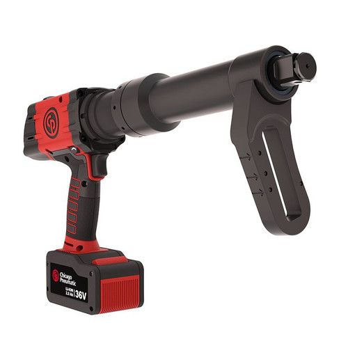 Chicago Pneumatic Battery Torque Wrench | CP8609C-xC PACK 36V 2.5AH | 220 - 665 (ft-lbs) Torque Range | 1" Square Drive