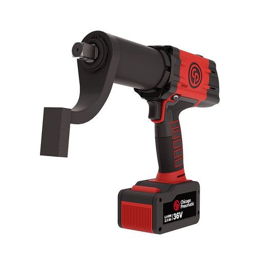 Chicago Pneumatic Battery Torque Wrench | CP8613TC PACK 36V 2.5AH | 221 - 959 (ft-lbs) Torque Range | 3/4" Square Drive