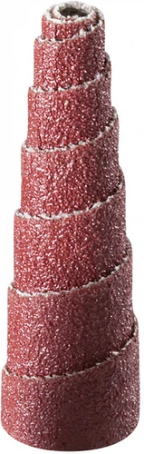 United Abrasives Tapered Cartridge Roll | 38344 | 3/4" Diameter | 60 Grit | Sold by Box of 100