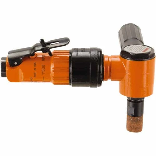 Cleco 216GLF-115A-C4 Heavy Duty Head Angle Grinder | 216 Series | 0.7 HP | 11,500 RPM | Aluminum Housing | Front Exhaust