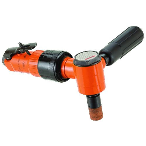 Cleco 236GLSC-115A-C4 Heavy Duty Head Right Angle Grinder | 236 Series | 0.8 HP | 11,500 RPM | Aluminum Housing | 1/4" Collet | Side Exhaust