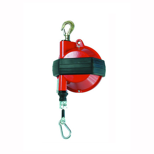 Ingersoll Rand BIDS-10 Intermediate Duty Spring Balancer with Safety Hook | 6.5' Lift | 15.4-22 (lbs.) Load Capacity