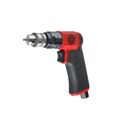 Chicago Pneumatic CP7300C 1/4" Pneumatic Air Drill | Keyed Metal Chuck | 0.31 HP | 3,300 RPM | 1.9 (ft-lb) Stall Torque