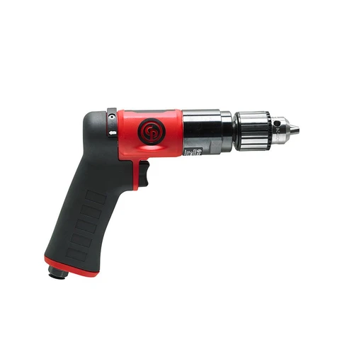 Chicago Pneumatic CP9790C 3/8" Pneumatic Air Drill | Keyed Metal | 0.48 HP | 2,100 RPM | 4.1 (ft-lb) Stall Torque
