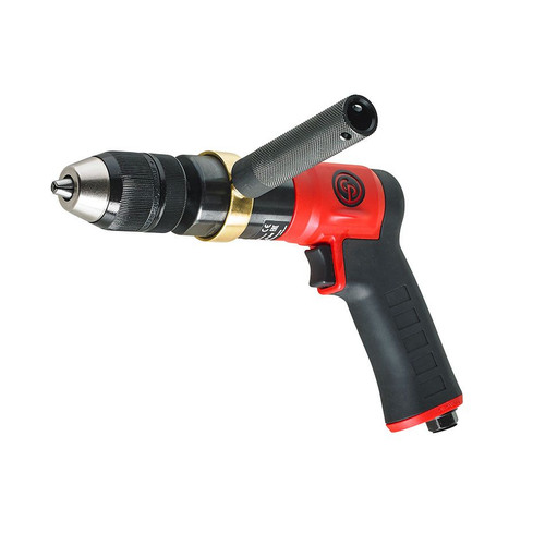 Chicago Pneumatic CP9288C 1/2" Pneumatic Air Drill | Keyless | 0.48 HP | 600 RPM | 16.2 (ft-lb) Stall Torque