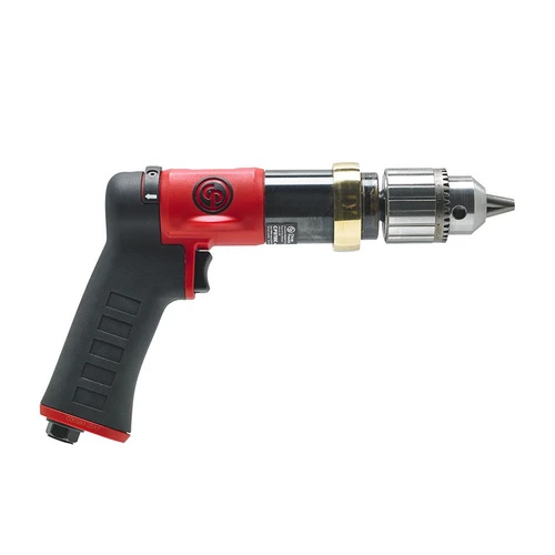Chicago Pneumatic CP9789C 1/2" Pneumatic Air Drill | Keyed Metal | 0.47 HP | 840 RPM | 10.3 (ft-lb) Stall Torque
