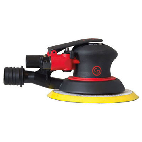 Chicago Pneumatic CP7225CVE Pneumatic Orbital Sander | 0.3 HP | 6" Pad Size | 3/32" Orbit Size | 12,000 RPM