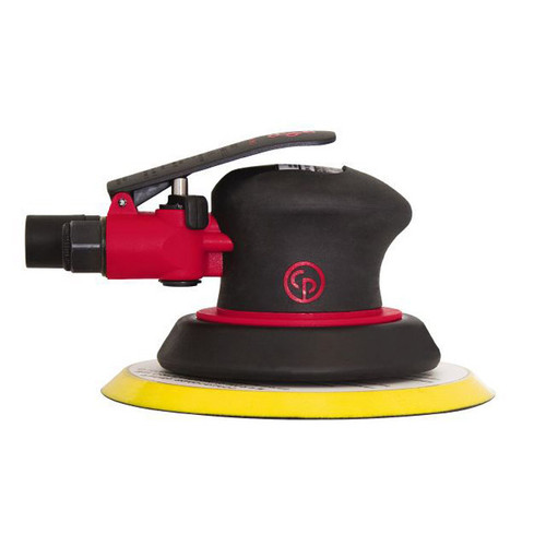 Chicago Pneumatic CP7255 6" Orbital Sander | 0.3 HP | 1/4" Air Inlet | 5/6" - 24 Thread | 12,000 RPM