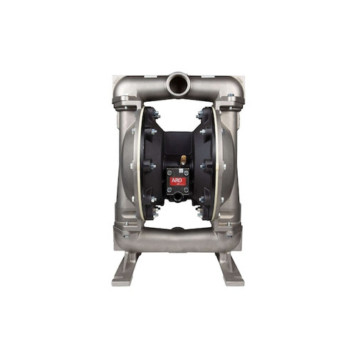ARO 666151-3EB-C Pro Series Air Operated Diaphragm Pump | 1-1/2" Metallic | 90 Maximum GPM | Santoprene Ball Material