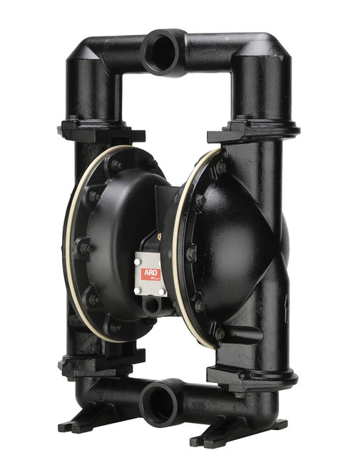 ARO 666250-9C9-C Air Operated Diaphragm Pump | Pro Series | 2" Metallic | 172 Maximum GPM | Hytrel Ball Material