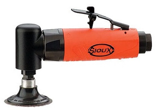 Sioux Tools SAS03S202-20 Right Angle Disc Sander | 0.3 HP | 20,000 RPM | 1/4"-20 Internal Thread | Rear Exhaust